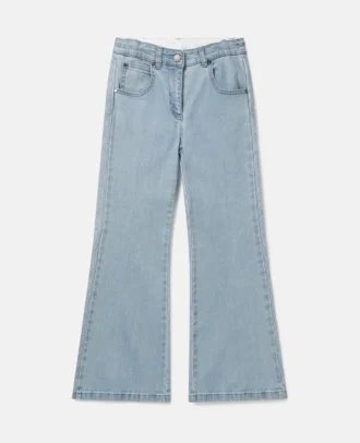 Jean à jambes larges