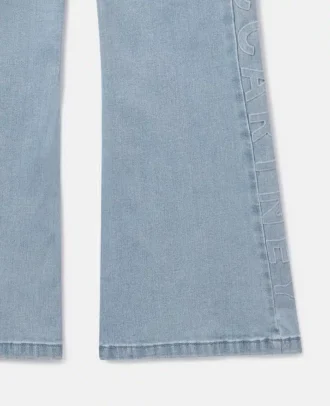 Jean à jambes larges