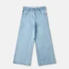 Jean taille moyenne à jambes larges Jean taille moyenne à jambes larges