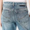 Jean vegan à lacets