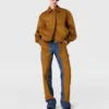Blouson bomber à col carré Blouson bomber à col carré