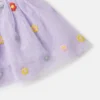 Jupe en tulle brodée de fleurs Jupe en tulle brodée de fleurs