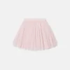 Jupe en tulle superposé élastiquée Jupe en tulle superposé élastiquée