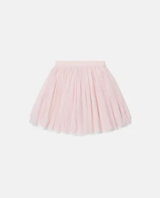 Jupe en tulle superposé élastiquée