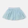 Jupe en tulle superposé élastiquée Jupe en tulle superposé élastiquée