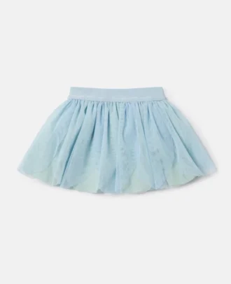 Jupe en tulle superposé élastiquée