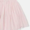 Jupe en tulle superposé élastiquée Jupe en tulle superposé élastiquée