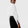 Jupe midi asymétrique nouée Jupe midi asymétrique nouée