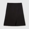 Jupe midi en satin ajustée Jupe midi en satin ajustée