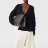 Jupe midi en satin ajustée Jupe midi en satin ajustée