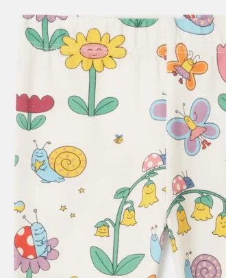 Leggings à imprimé floral