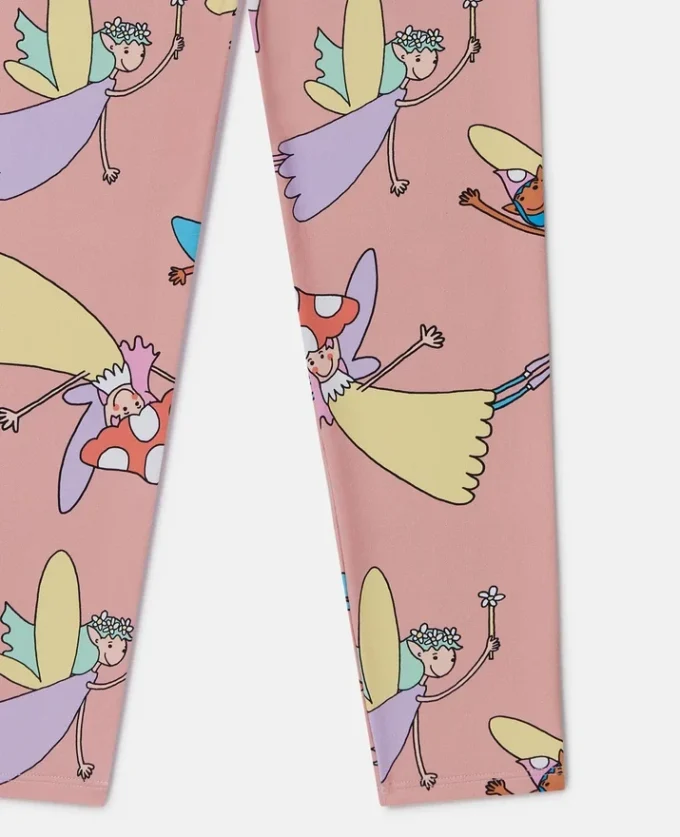 Leggings élastiqués imprimés Fairies Leggings élastiqués imprimés Fairies