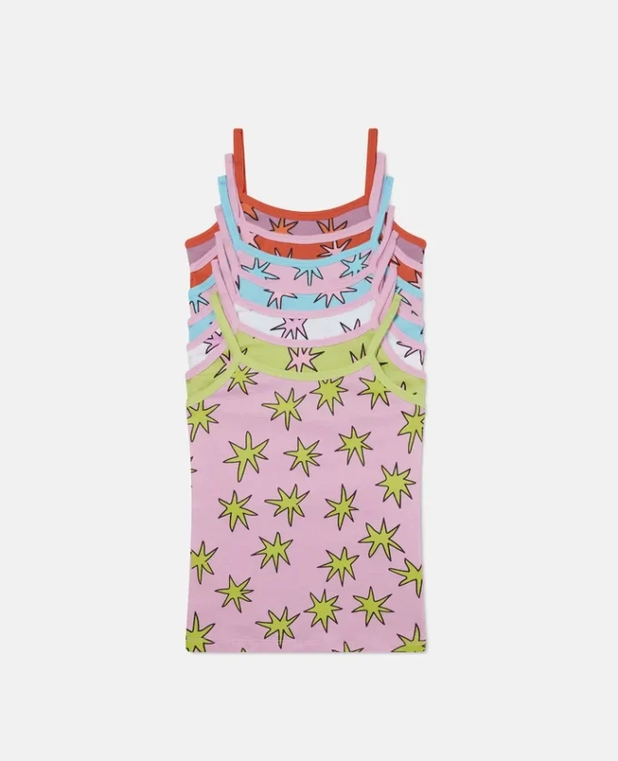 Lot de 7 sous-vêtements imprimés étoiles Lot de 7 sous-vêtements imprimés étoiles