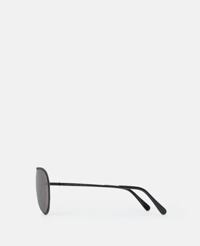 Lunettes de soleil aviateur en métal Lunettes de soleil aviateur en métal