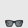 Lunettes de soleil carrées avec logo Lunettes de soleil carrées avec logo