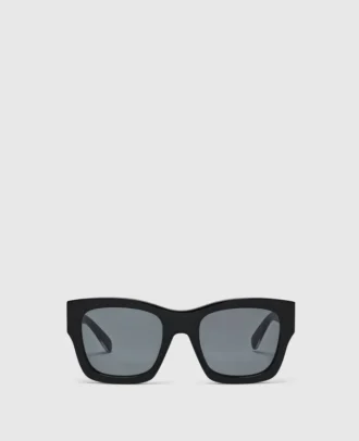 Lunettes de soleil carrées avec logo