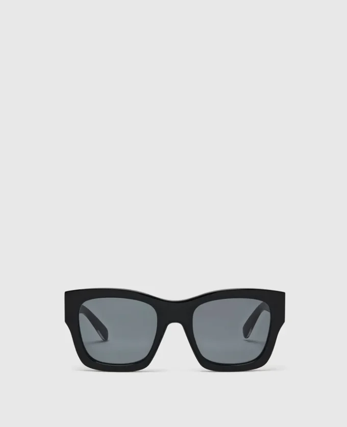 Lunettes de soleil carrées avec logo Lunettes de soleil carrées avec logo