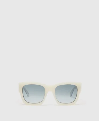 Lunettes de soleil carrées avec logo