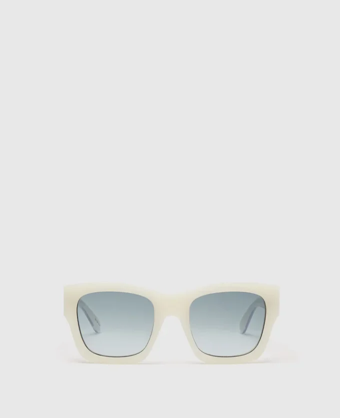 Lunettes de soleil carrées avec logo Lunettes de soleil carrées avec logo