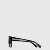 Lunettes de soleil carrées avec logo Lunettes de soleil carrées avec logo