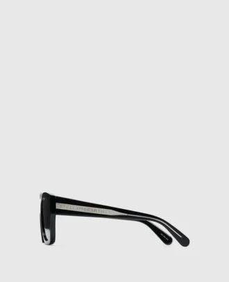 Lunettes de soleil carrées avec logo