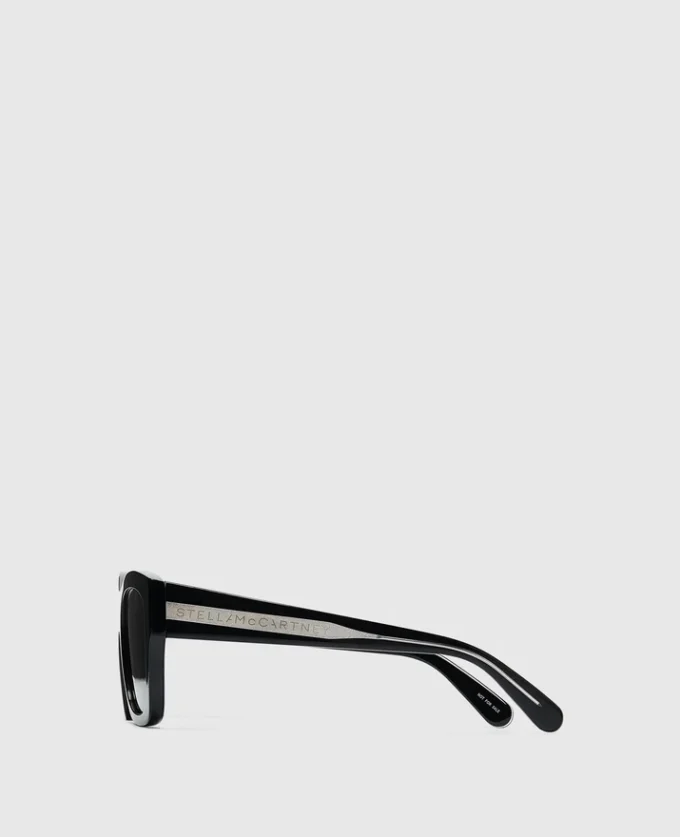 Lunettes de soleil carrées avec logo Lunettes de soleil carrées avec logo
