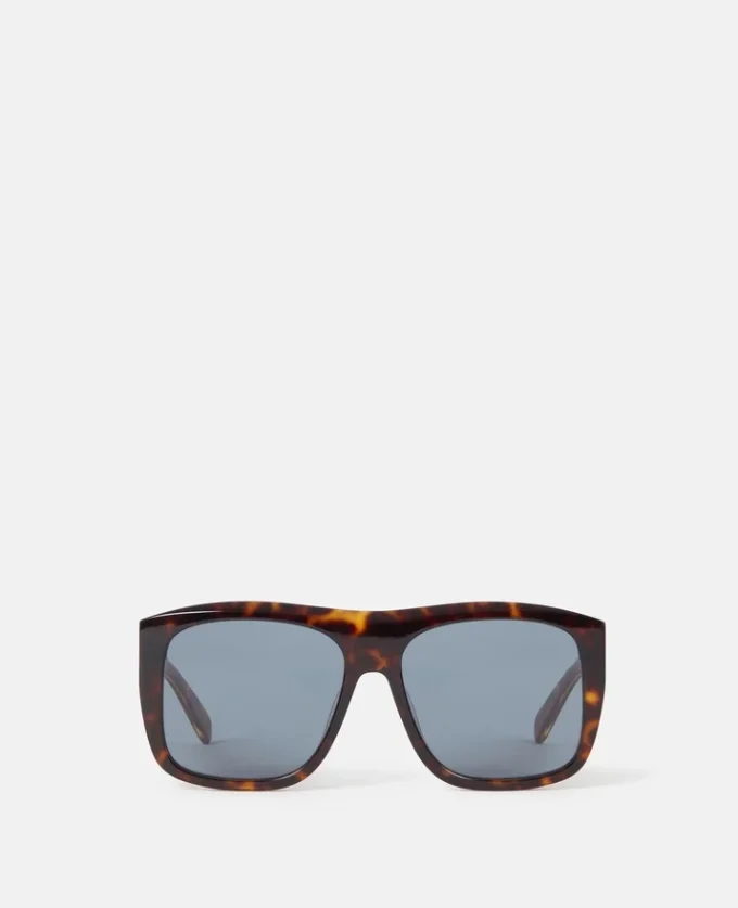 Lunettes de soleil carrées à bord droit Lunettes de soleil carrées à bord droit
