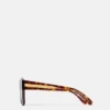 Lunettes de soleil carrées à bord droit Lunettes de soleil carrées à bord droit
