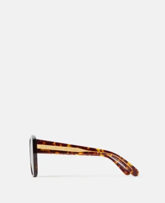 Lunettes de soleil carrées à bord droit