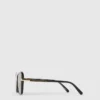 Lunettes de soleil carrées œil-de-chat