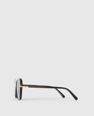 Lunettes de soleil carrées œil-de-chat