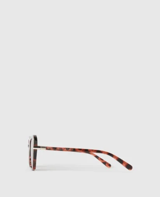 Lunettes de soleil carrées œil-de-chat
