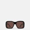 Lunettes de soleil carrées oversize