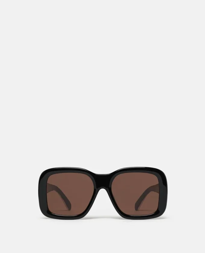 Lunettes de soleil carrées oversize