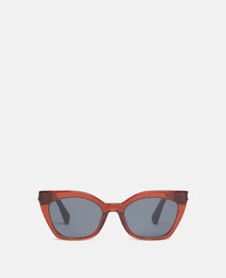 Lunettes de soleil géométriques