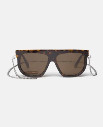 Lunettes de soleil géométriques