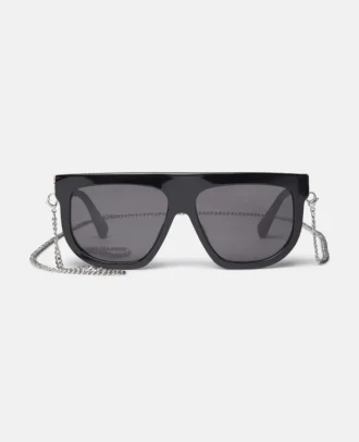 Lunettes de soleil géométriques