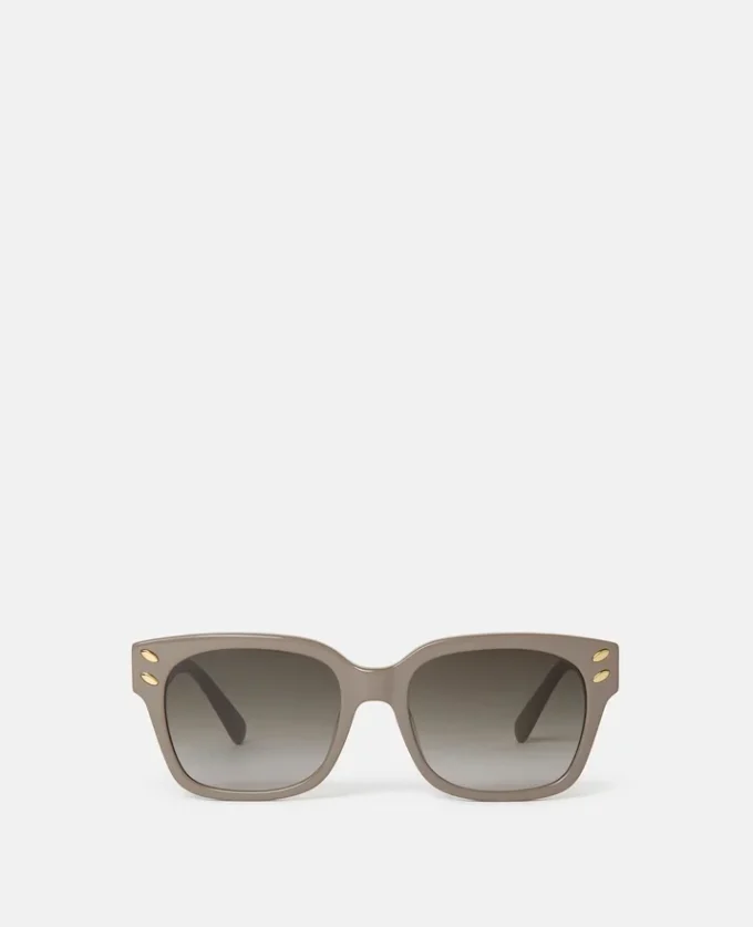 Lunettes de soleil géométriques