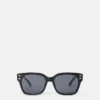 Lunettes de soleil géométriques
