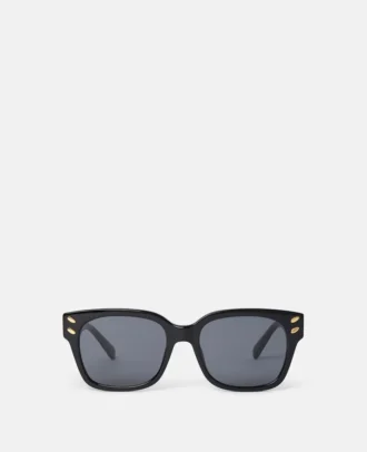 Lunettes de soleil géométriques
