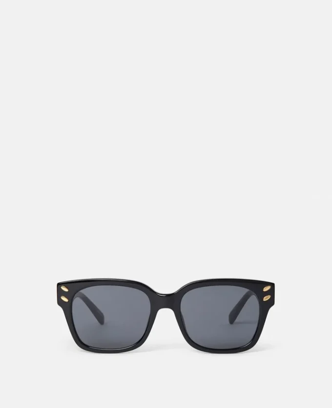 Lunettes de soleil géométriques