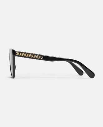 Lunettes de soleil géométriques