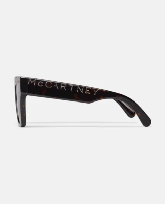 Lunettes de soleil géométriques