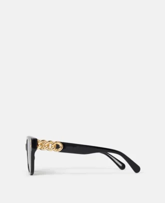Lunettes de soleil géométriques