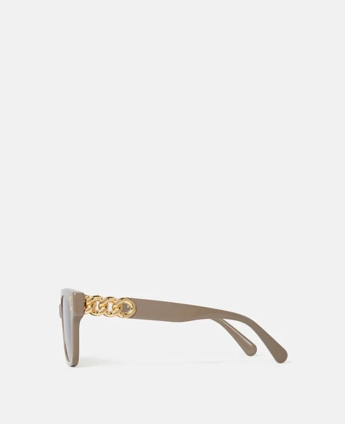 Lunettes de soleil géométriques