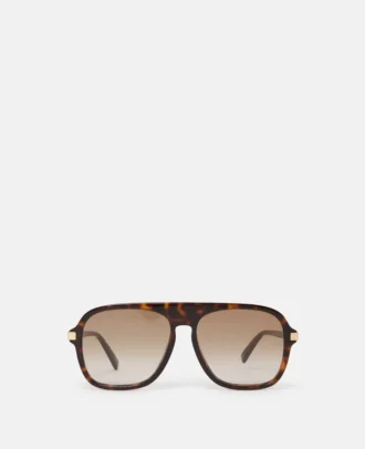 Lunettes de soleil à monture droite