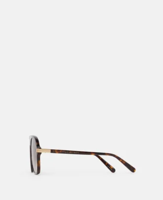 Lunettes de soleil à monture droite