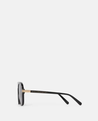 Lunettes de soleil à monture droite