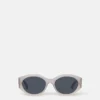 Lunettes de soleil ovales avec logo Lunettes de soleil ovales avec logo