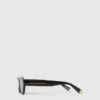 Lunettes de soleil ovales avec logo Lunettes de soleil ovales avec logo